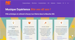 Desktop Screenshot of musique-experience.net
