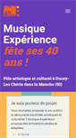 Mobile Screenshot of musique-experience.net